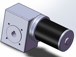 Moteur électrique pour machine de découpe laser